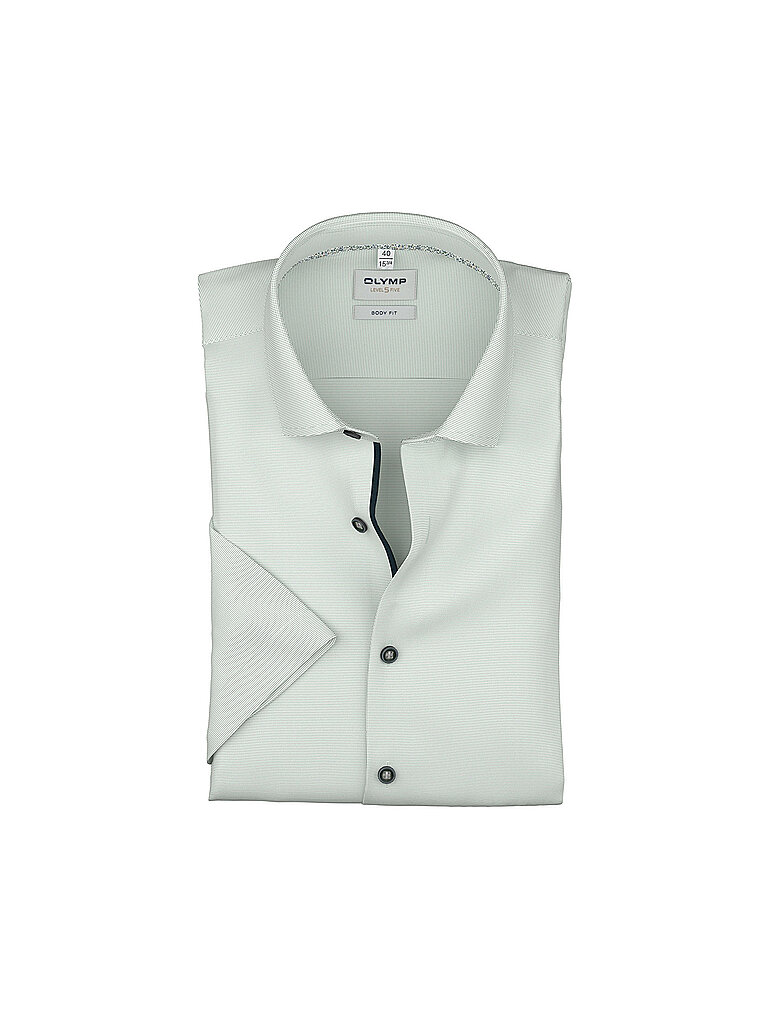 OLYMP Level Five Chemise Slim Fit Vert Clair 40 4